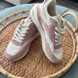 Reebok Forte Racer Women's Smokey Rose and White Sneakers